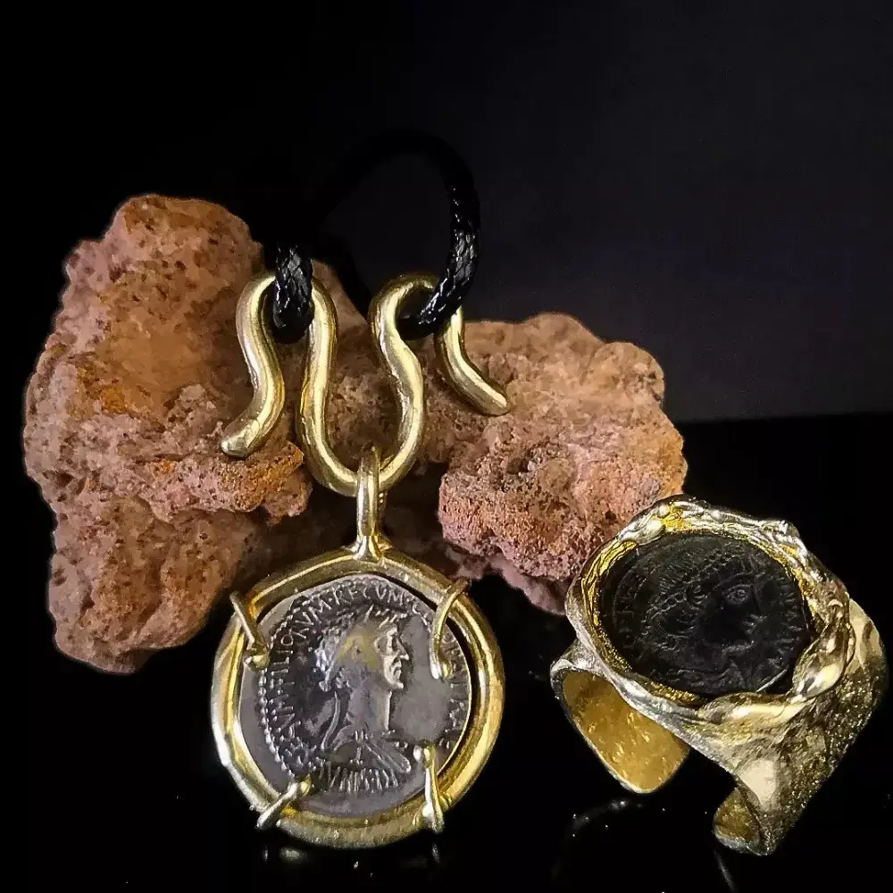 Collezione Impero, Bronzo giallo, Moneta antica