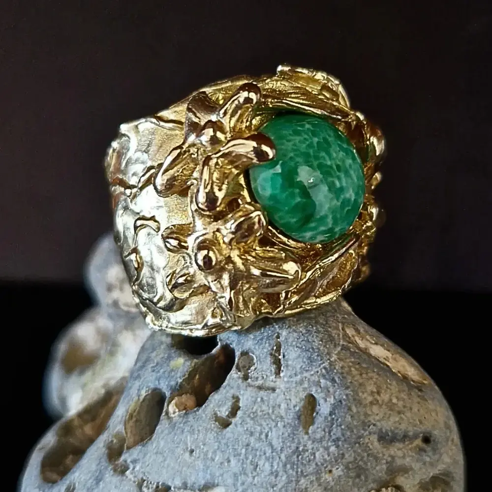 Flowers, Bronzo, Amazzonite