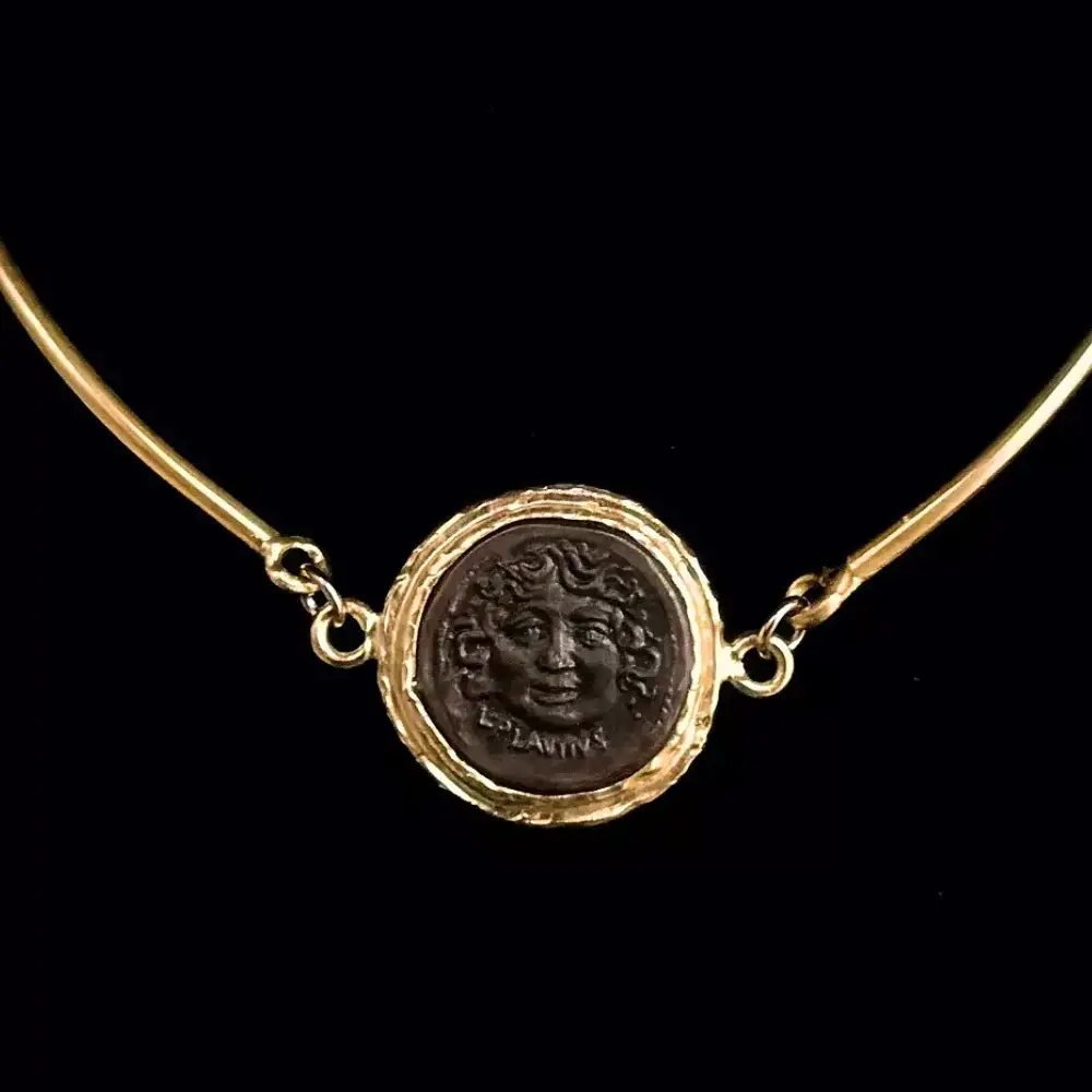 Testa di Medusa, Bronzo giallo, Moneta